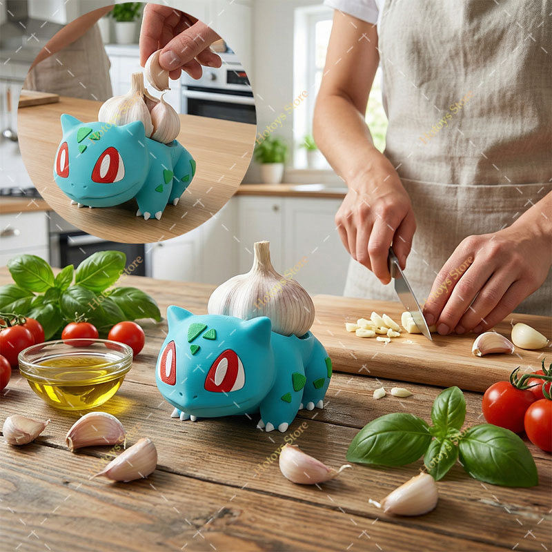 Kitchen Gadgets And Toys - Mainan Model Pokemon Bulbasaur Cetak 3D