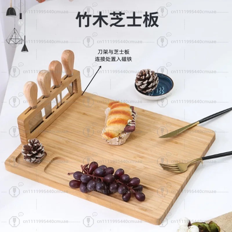 Bamboo Cutting Board - Papan Pemotong Pizza Keju Bambu, Papan