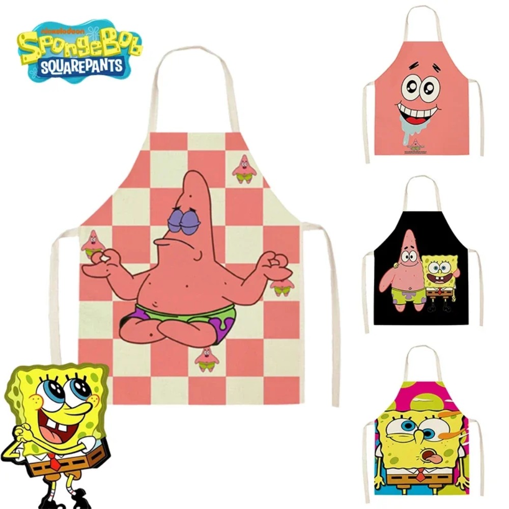 Kitchen Gadgets And Accessories - Celemek Dapur SpongeBob Patrick untuk Dewasa,