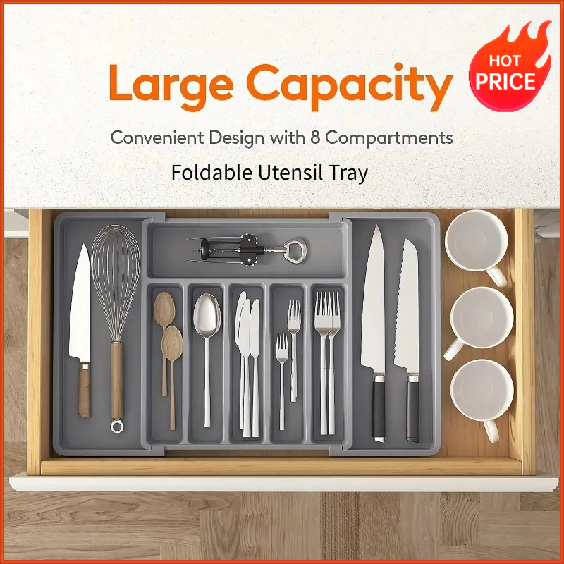 Kitchen Gadgets And Utensils - 1 Buah Organizer Peralatan Makan yang