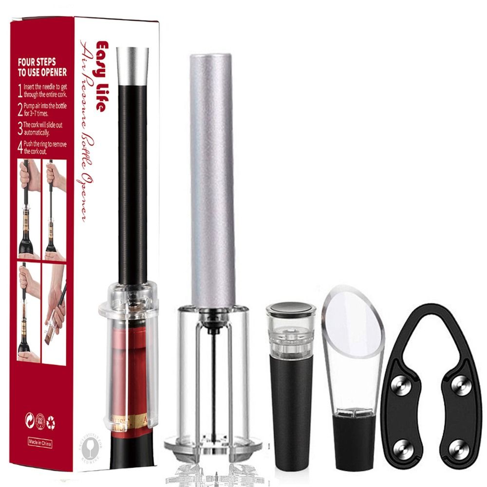 Kitchen Gadgets And Accessories - Aksesoris Bar Set Pembuka Botol Anggur
