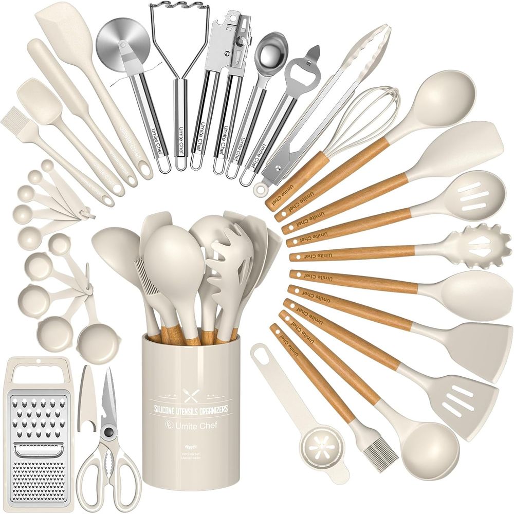 Kitchen Gadgets And Utensils - Set Peralatan Dapur Silikon Tebal -