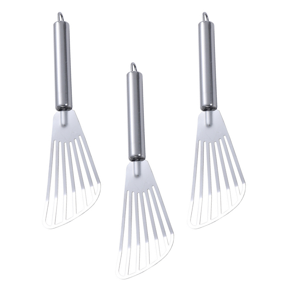 Kitchen Gadgets And Utensils - 3 Buah Spatula Baja Tahan Karat