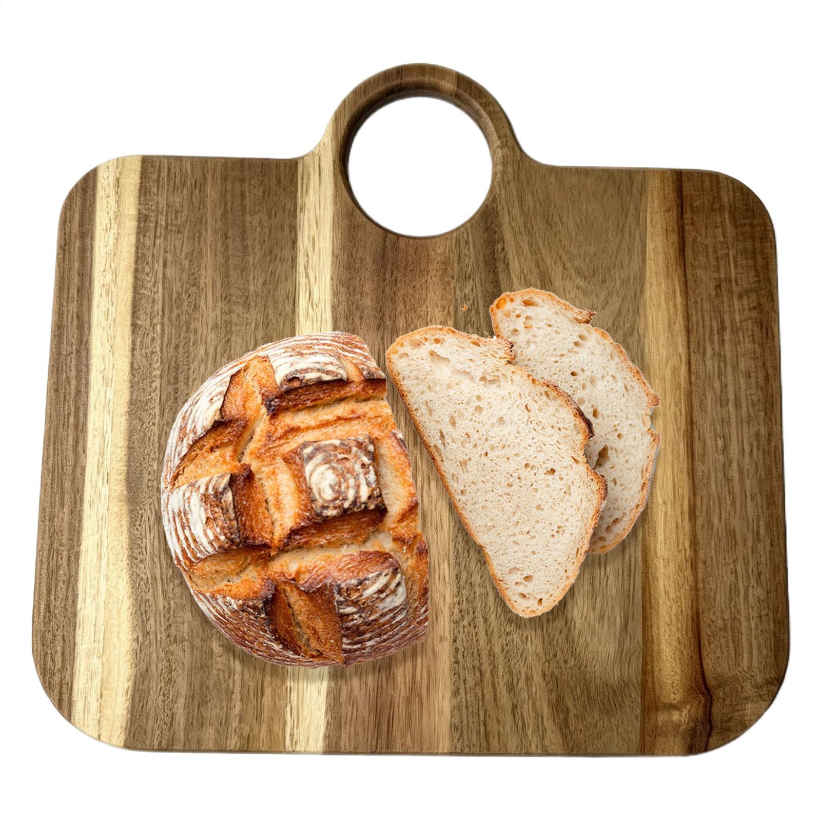 Bamboo Cutting Board - Talenan Kayu Bentuk Tas Anti Selip,