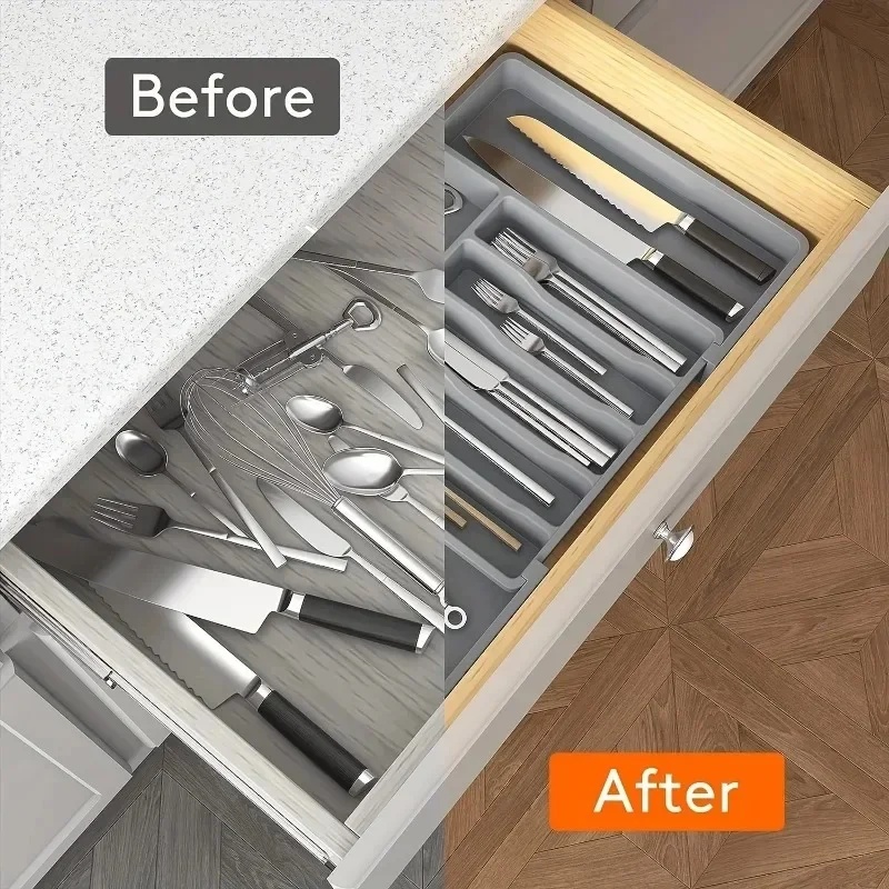 1 Buah Organizer Peralatan Mak - Kitchen Gadgets And Utensils ulasan dan harga