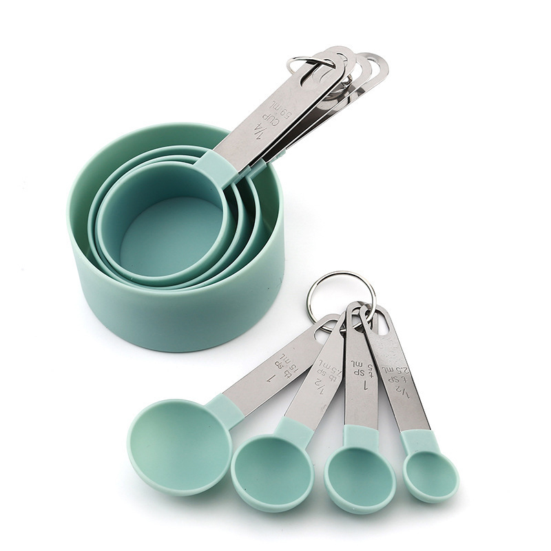 8 buah Set gelas ukur sendok u - Kitchen Gadgets And Utensils ulasan dan harga