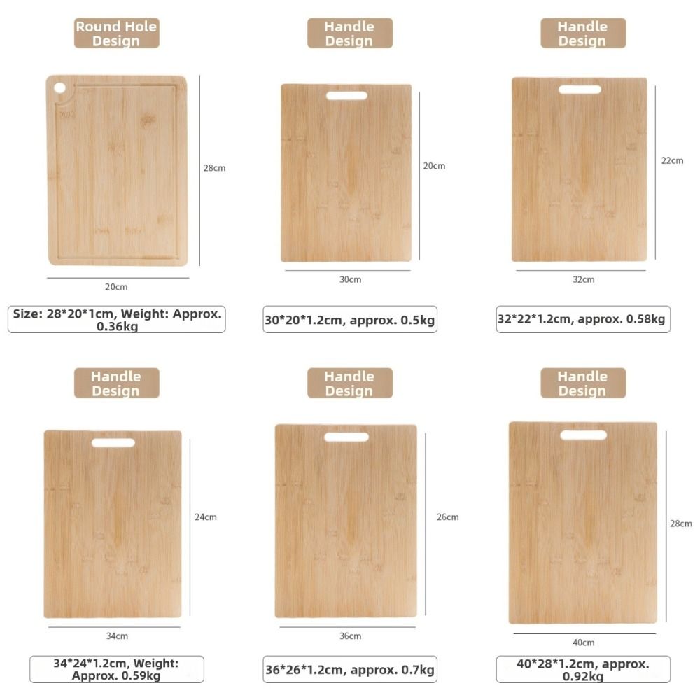 Papan Pemotong Kayu Bambu Rama - Bamboo Cutting Board ulasan dan harga