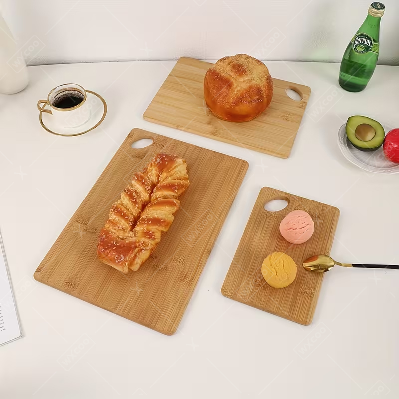 3pcs Set Talenan Bambu Tebal S - Bamboo Cutting Board ulasan dan harga
