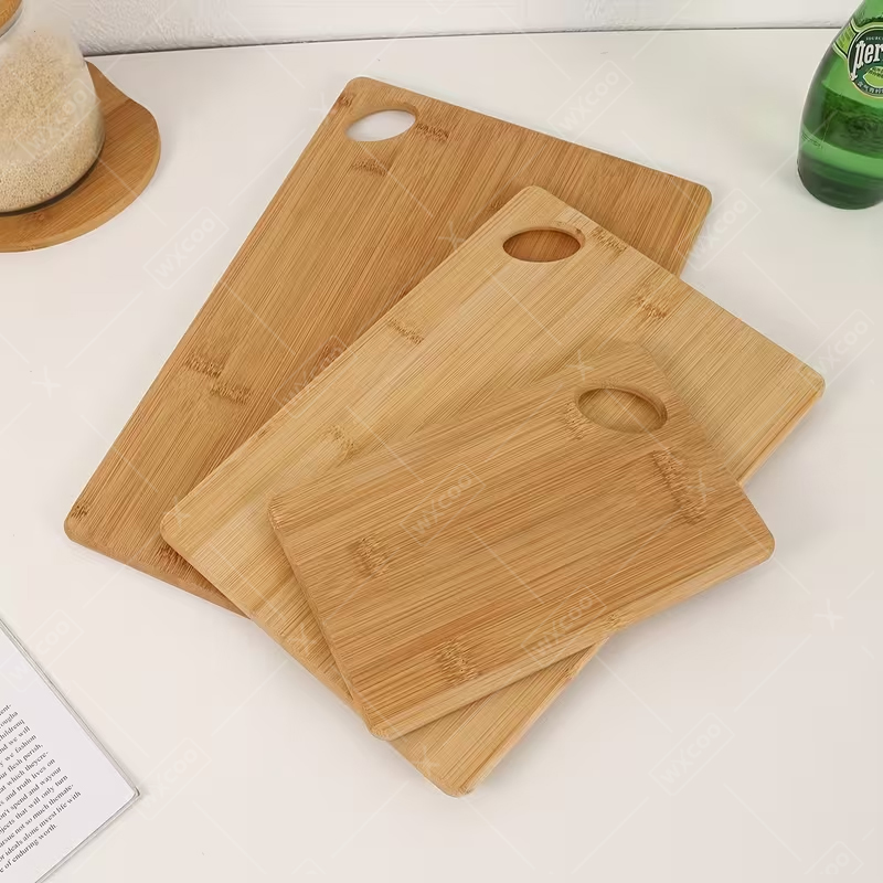3pcs Set Talenan Bambu Tebal S - Bamboo Cutting Board ulasan dan harga