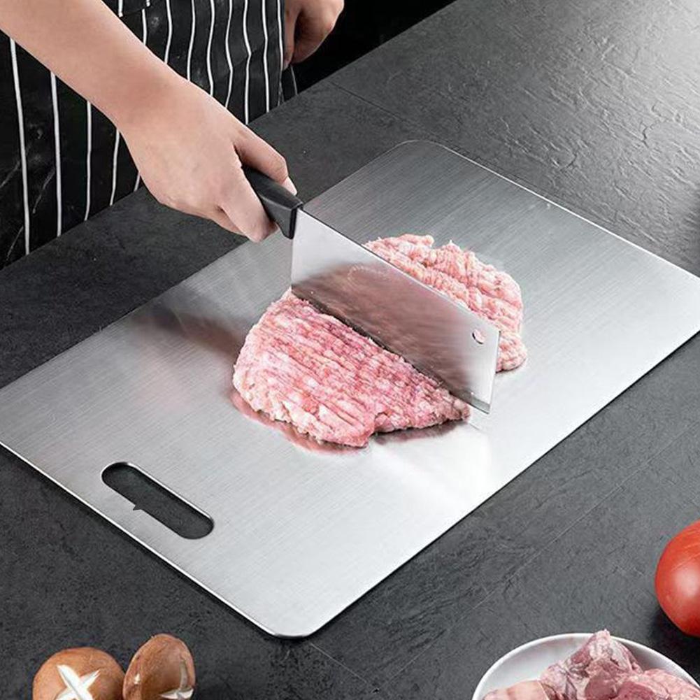Talenan Baja Tahan Karat Tebal - Bamboo Cutting Board ulasan dan harga