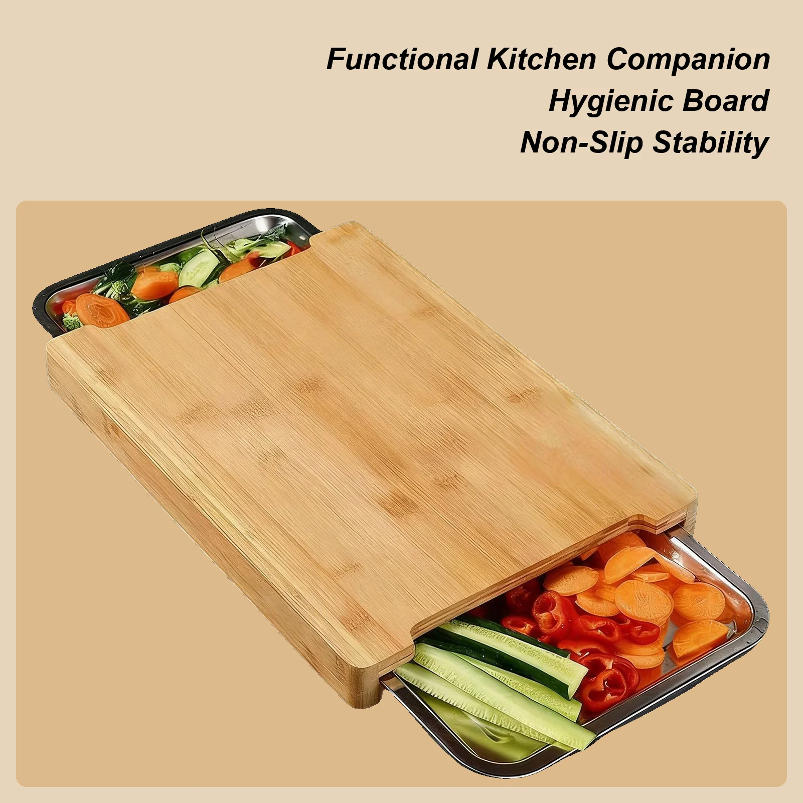 Papan Pemotong Bambu Ramah Lin - Bamboo Cutting Board ulasan dan harga
