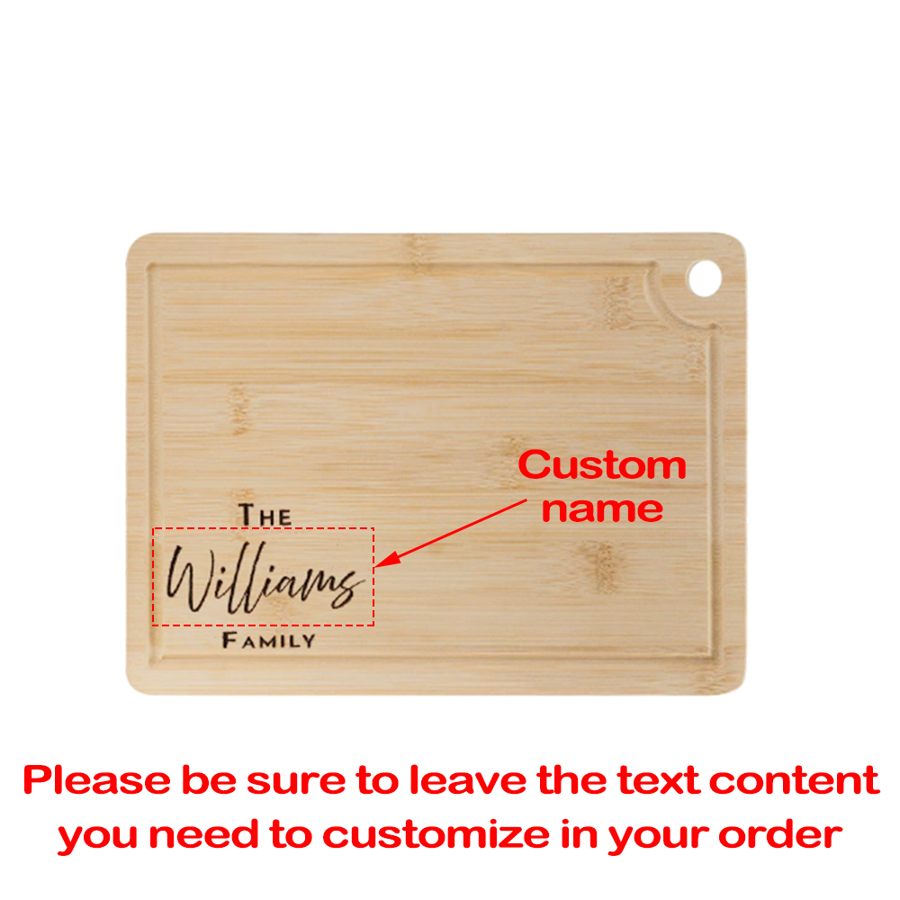 Papan Potong Bambu Ukiran Nama - Bamboo Cutting Board ulasan dan harga