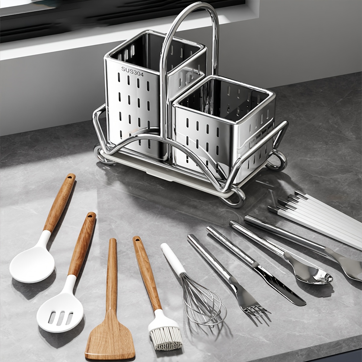 Organizer Peralatan Dapur, Tem - Kitchen Gadgets And Utensils ulasan dan harga