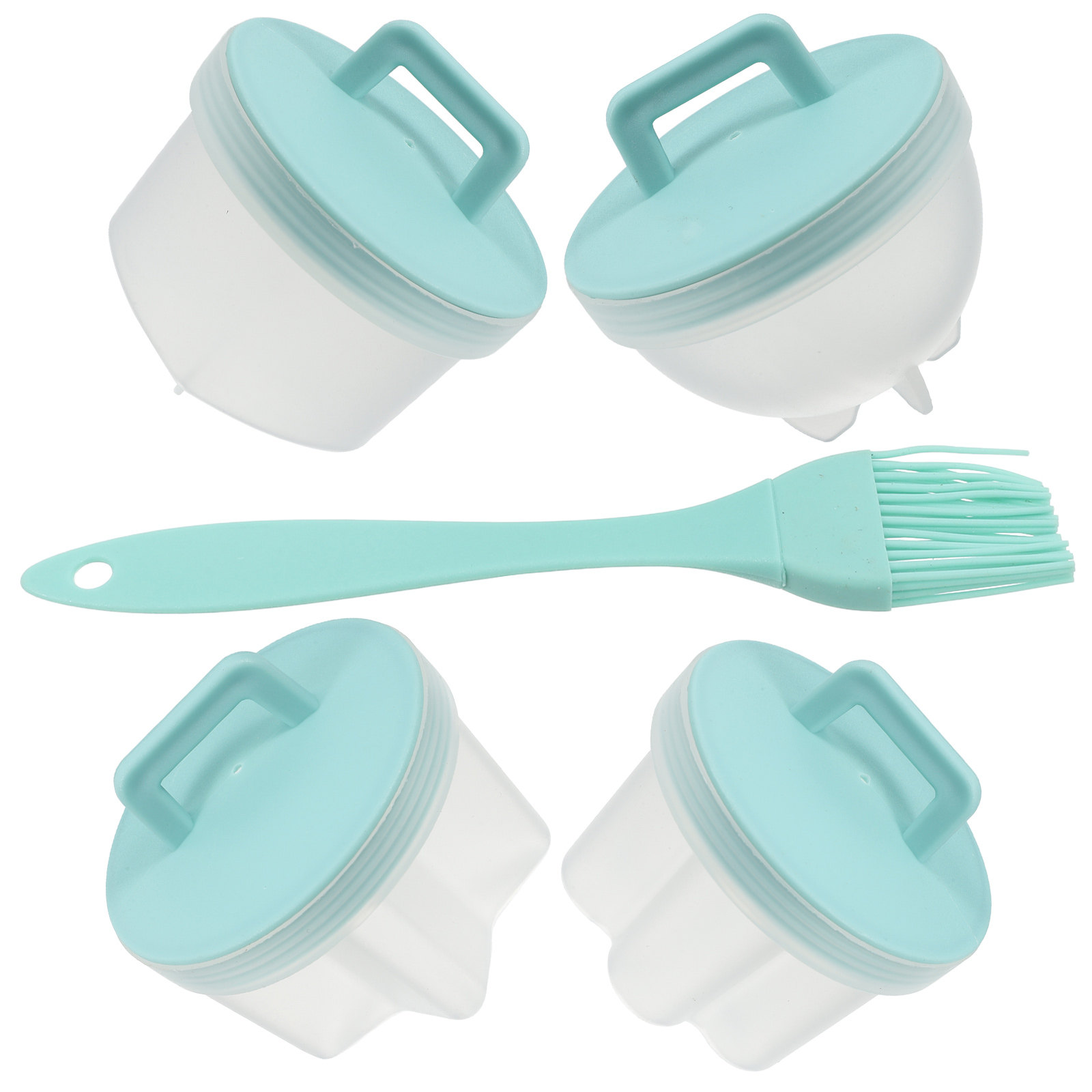 4Pcs Set Cetakan Telur Anti Le - Kitchen Gadgets Save Time ulasan dan harga