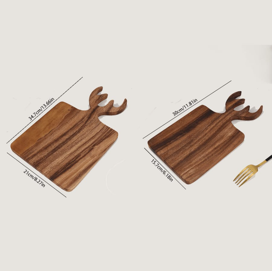 1 buah Papan Pemotong Berbentu - Bamboo Cutting Board ulasan dan harga