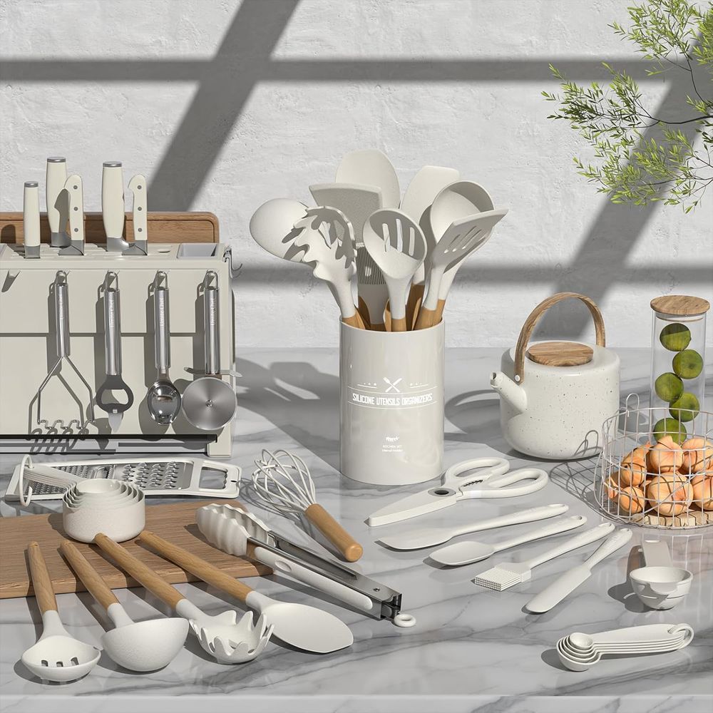 Set Peralatan Dapur Silikon Te - Kitchen Gadgets And Utensils ulasan dan harga