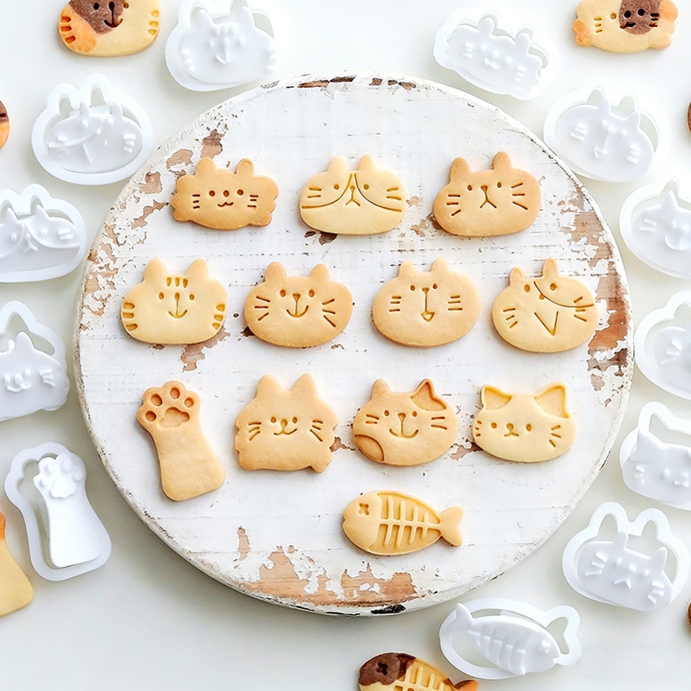 Cetakan Kue Kucing Lucu DIY, A - Kitchen Gadgets And Accessories ulasan dan harga