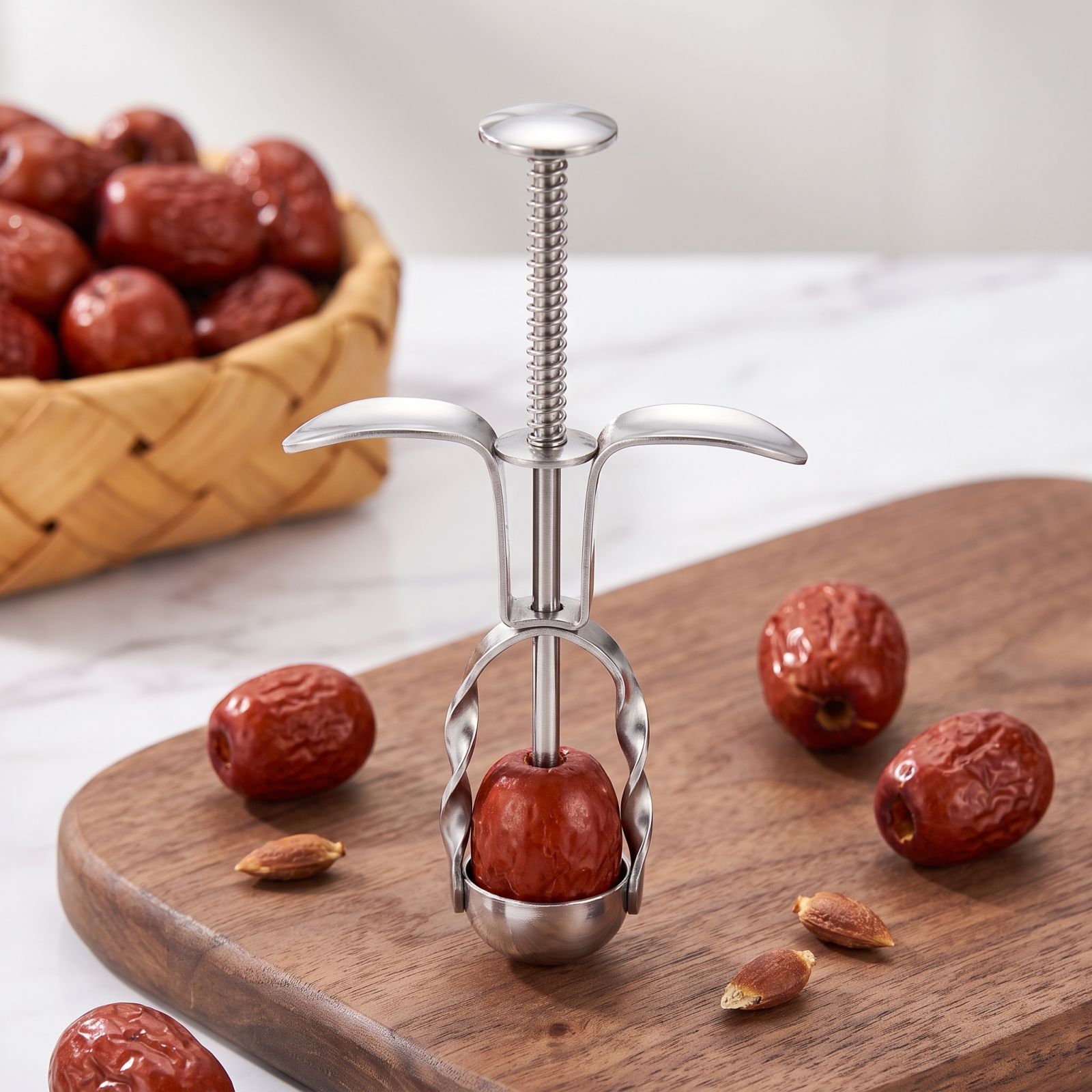 Alat Penghilang Biji Kurma Mer - Kitchen Gadgets Usa ulasan dan harga