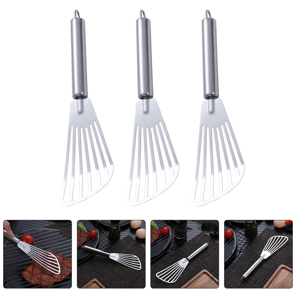3 Buah Spatula Baja Tahan Kara - Kitchen Gadgets And Utensils ulasan dan harga